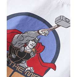 Babyhug Marvel Cotton Knit Half Sleeves T-Shirt With Avengers  Graphics Pack of 3 Full - Multicolor