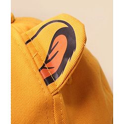 Babyhug Disney Cotton Summer Cap With Lion King Graphics - Yellow