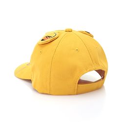 Babyhug Disney Cotton Summer Cap With Lion King Graphics - Yellow