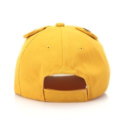 Babyhug Disney Cotton Summer Cap With Lion King Graphics - Yellow