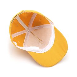 Babyhug Disney Cotton Summer Cap With Lion King Graphics - Yellow