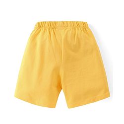 Babyhug Cotton Shorts Striped & Text Print Pack of 3 - Multicolour