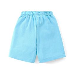 Babyhug Cotton Knit Space Shuttle Printed Shorts Pack of 3 - Multicolour