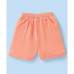 Babyhug Cotton Knit Shorts Submarine Printed and Striped Pack of 3 - Multicolour