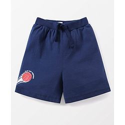 Babyhug Cotton Knit Shorts with Stripes Pattern & Football Print Pack of 3 - Multicolor
