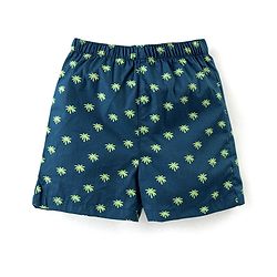 Babyhug Cotton Boxers Trees & Aeroplane Print Pack of 3 - Multicolour