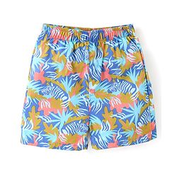 Babyhug Cotton Boxers Trees & Aeroplane Print Pack of 3 - Multicolour