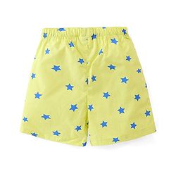 Babyhug Poplin Woven Boxers with Star &  Animal Print Pack of 3 - Multicolour