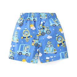 Babyhug Cotton Woven Paper Planes & Dino Printed Boxers Pack of 3 - Multicolour