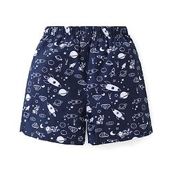Babyhug Cotton Woven Paper Planes & Dino Printed Boxers Pack of 3 - Multicolour