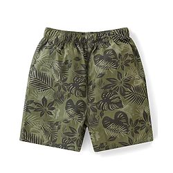 Babyhug Cotton Poplin Boxers Animal & Leaf Print Pack of 3 - Multicolour