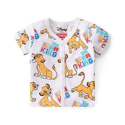 Babyhug Disney Cotton Half Sleeves Jhablas With Lion King Graphics Pack of 3 - Multicolour