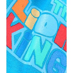 Babyhug Disney Cotton Knit Full Length Diaper Leggings Striped & The Lion King Graphics Pack of 3 - Multicolour