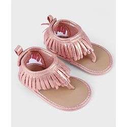 Cute Walk by Babyhug Velcro Closure Booties - Pink