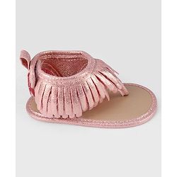 Cute Walk by Babyhug Velcro Closure Booties - Pink