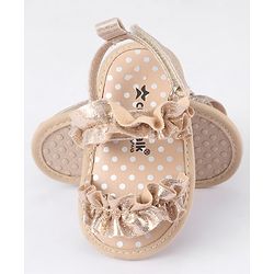 Cute Walk by Babyhug Velcro Closure Booties - Brown
