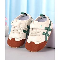 Cute Walk by Babyhug Velcro Closure Booties - Red