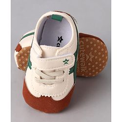 Cute Walk by Babyhug Velcro Closure Booties - Red