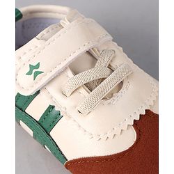 Cute Walk by Babyhug Velcro Closure Booties - Red