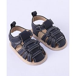 Cute Walk by Babyhug Velcro Closure Booties - Blue