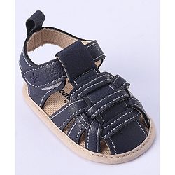 Cute Walk by Babyhug Velcro Closure Booties - Blue
