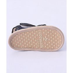 Cute Walk by Babyhug Velcro Closure Booties - Blue