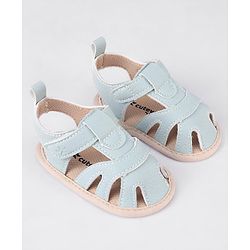 Cute Walk by Babyhug Velcro Closure Booties - Blue
