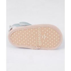 Cute Walk by Babyhug Velcro Closure Booties - Blue