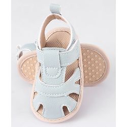 Cute Walk by Babyhug Velcro Closure Booties - Blue