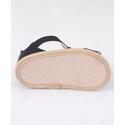Cute Walk by Babyhug Velcro Closure Booties - Black