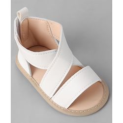 Cute Walk by Babyhug Velcro Closure Booties - Black
