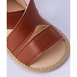 Cute Walk by Babyhug Velcro Closure Booties - Black