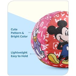 Babyhug Disney Mickey And Friends Printed Ball - Circumference 44 cm