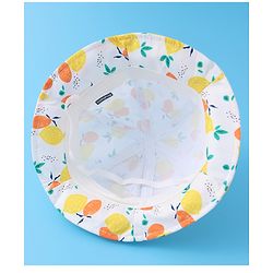 Babyhug Bucket Hat Fruit Print -Multiucolor