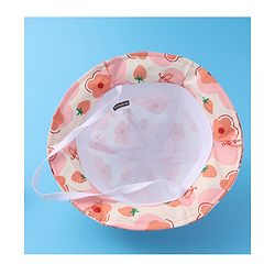 Babyhug Bucket Hat Floral Print -Pink