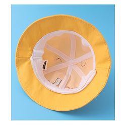 Babyhug Bucket Hat Giraffe Print - Yellow