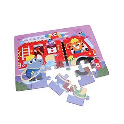 Babyhug Premium 24 Big Pcs  Animal Them Jumbo Jigsaw Floor Puzzle| Montessori Pre-School Educational and Learning Toy For 3-6 Years Kids| BIS Certified