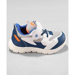 Cute Walk by Babyhug Sneakers  with Velcro Closure - White