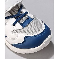 Cute Walk by Babyhug Sneakers  with Velcro Closure - White