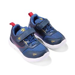 Cute Walk by Babyhug Sneakers Shoes with Velcro Closure & Star Print - Navy Blue