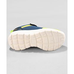 Cute Walk by Babyhug Sneakers  with Velcro Closure - Navy Blue