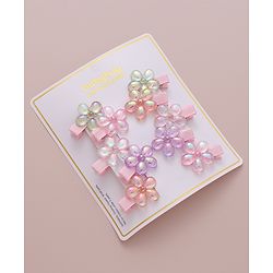 Babyhug Free Size Hair Pins & Clips Pack of 10 - Multicolor
