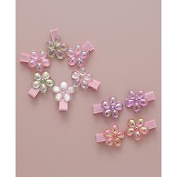 Babyhug Free Size Hair Pins & Clips Pack of 10 - Multicolor
