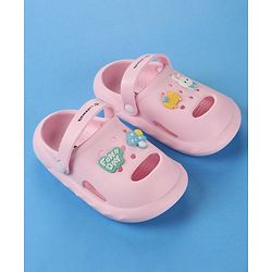 Cute Walk by Babyhug Slip on Clogs with Strap - Pink