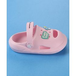 Cute Walk by Babyhug Slip on Clogs with Strap - Pink
