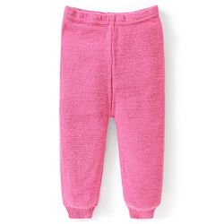 Babyhug Knitted Raglan Sleeves Sweater Set Cable Knit Design Design - Pink