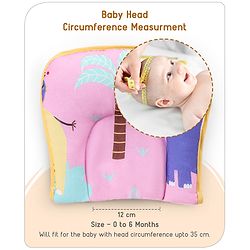 Babyhug Cotton Mattress Set with Mosquito Net Elephant Print - Pink