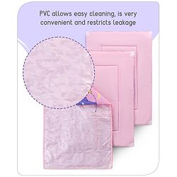 Babyhug Multi Purpose Baby Mat With Rainy Day Theme Print Set Of 3 - Light Beige