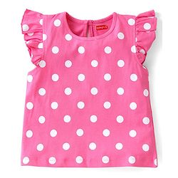 Babyhug Cotton Half Sleeves T-Shirts With Polka Dots & Ice-Cream Graphics Pack of 3 - Multicolor