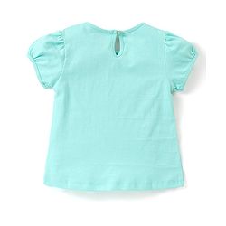 Babyhug Cotton Half Sleeves Top Text Print Pack of 2 - Multicolour